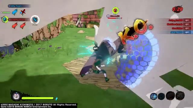 NARUTO TO BORUTO: SHINOBI STRIKER_summoning c2 salamander multi hokage jutsu смотреть онлайн