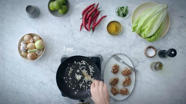 Frikadeller med chili, lime og karry смотреть онлайн
