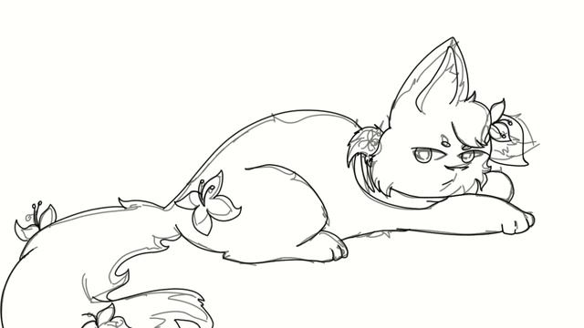 Speed draw of Okapi (Character belongs to Okapi oak) смотреть онлайн
