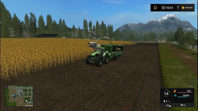 Farming simulator 2017: заготовка силоса смотреть онлайн