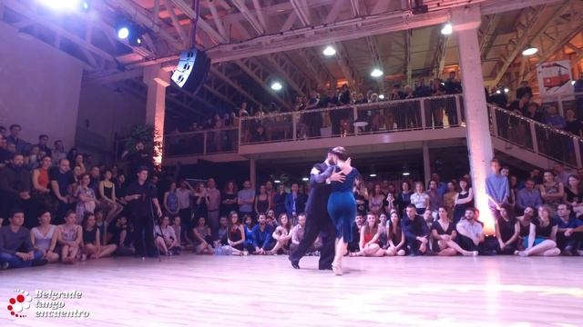 Fausto Carpino y Stephanie Fesneau @ Belgrade Tango Encuentro 2017 - A mis compañeros смотреть онлайн