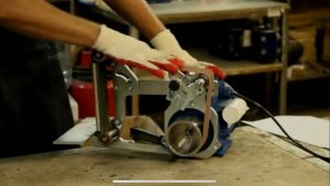 Гриндер ленточный, как настроить ленту. Регулировка ленты. Обзор основных узлов