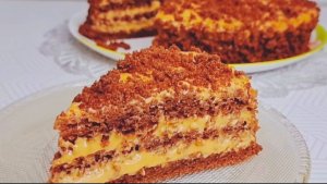 ДОМАШНИЙ ТОРТИК со сметаной и вареной сгущенкой. ПРОСТО ОБЪЕДЕНЬЕ😋