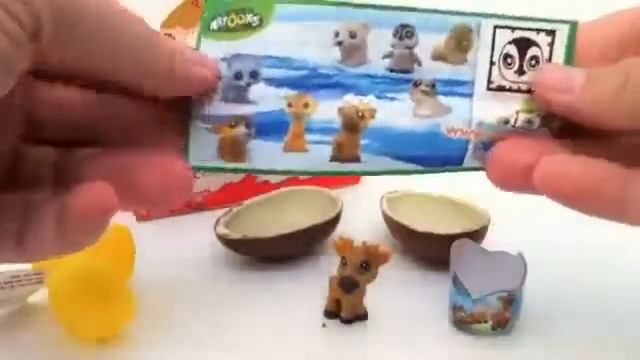 Natoons Kinder Surprise Egg Unboxing смотреть онлайн