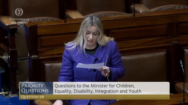 Deputy Carol Nolan- speech from 17 Nov 2022 смотреть онлайн