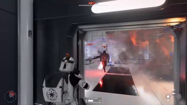 Vader killing clones Order 66 - Star Wars Battlefront 2 смотреть онлайн