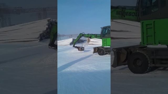 Sennebogen 730m смотреть онлайн
