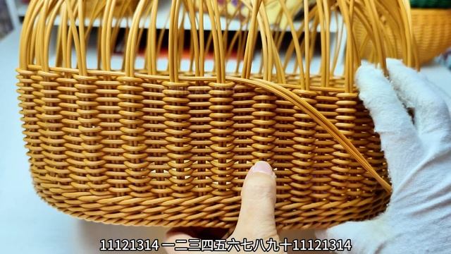 Basket for Beginners! Learn How to Make a PE Rattan #craft #handmade #diy смотреть онлайн