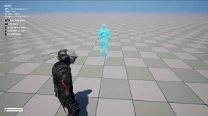 Melee Combat Test. Hellbox. Unreal Engine 5