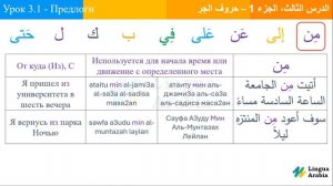 Урок 3 - Часть 1 - Предлоги На Арабском Языке - ararus.ru