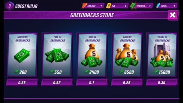 Teenage Mutant Ninja Turtles Legends Card Pack Codes Updated Apr 3, 2017