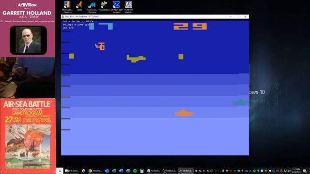 Air-Sea Battle - Atari 2600 EMU - Game 18 B/B - 67 *EMU WR* смотреть онлайн