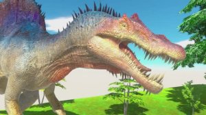 БИТВА ДИНОЗАВРОВ 😱  ТИРЕКС vs СПИНОЗАВРА 🔥 ТРИЦЕРАТОПС vs ВЕЛОЦИРАПТОРЫ - ARBS