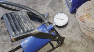 Ремонт автомобильного ножного насоса своими руками. Обратный клапан из подручных средств. 11042024.