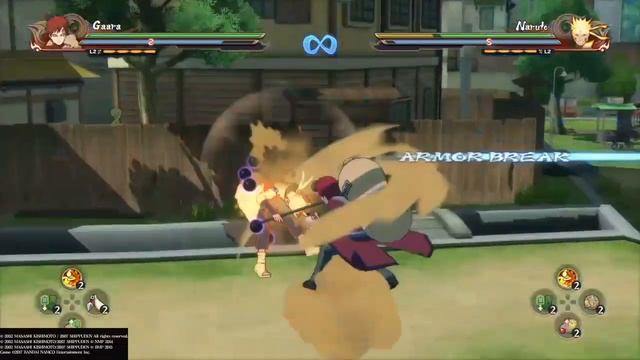 Gaara Five Kage Summit Basic Attack смотреть онлайн