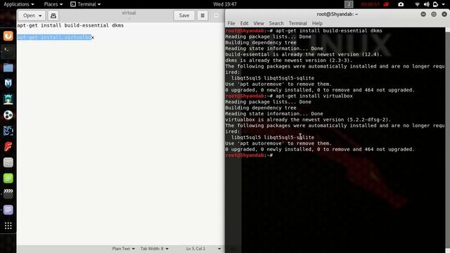 How To Install Virtual-Box Inside Kali Linux | 2017.3 смотреть онлайн