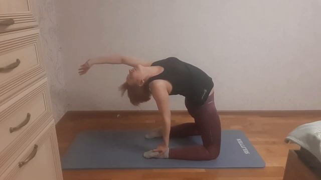 Домашняя тренировка на гибкость тела. смотреть онлайн
