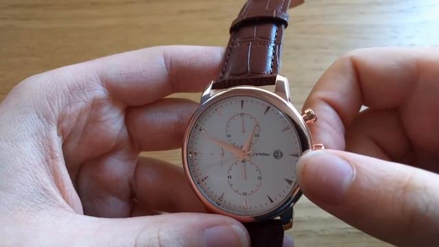 Sinobi S9541G Analog Quartz Watch смотреть онлайн
