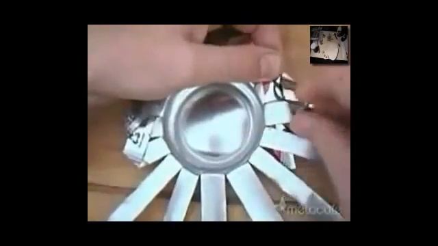 Пепельница из алюминевой банки medium смотреть онлайн
