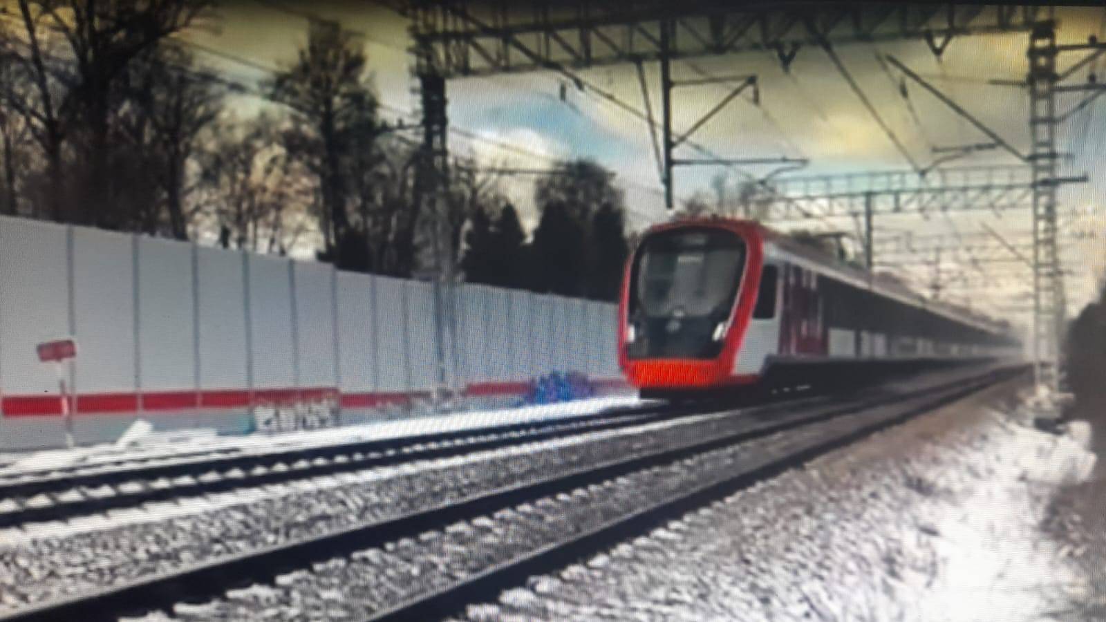 Поезд: Иволга 2.0 ЭГЭ2Т-004 на перегоне (Скоро МЦД-5) Соколовская - Загорянская смотреть онлайн