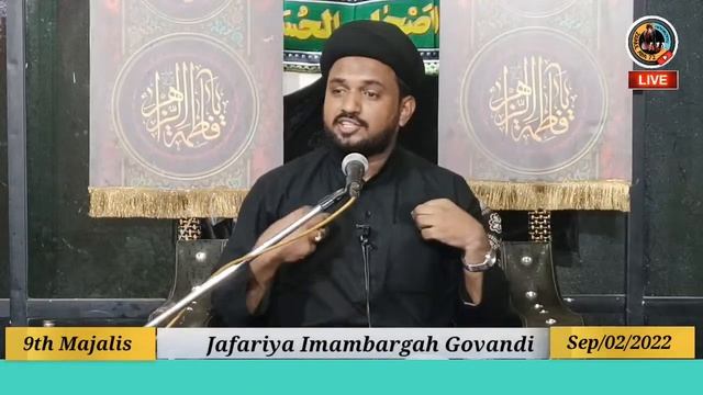 Majlis 09|Ashra E Majalis|Maulana Sayed Abid Raza Abidi|Org Anjuman Gulshan E Jafariya Govandi Mum смотреть онлайн