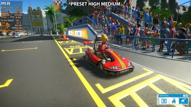 PLANET COASTER | AMD RYZEN 3 3200G | AISURIX RX 580 2048SP смотреть онлайн