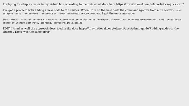 Unix & Linux: Quick setting up gravitational teleport jump box (bastion host) смотреть онлайн