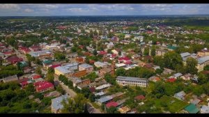 Моршанск. Тамбовская область. Аэросъемка