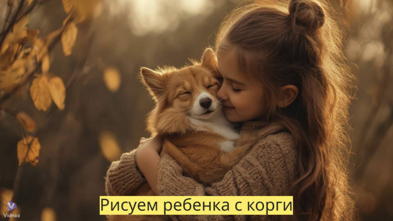 Маленькие художники: Рисуем ребенок с корги - Детский образовательный мультфильм смотреть онлайн