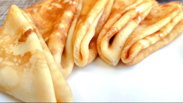 Блинчики на сыворотке. Очень вкусные, проверенный рецепт. смотреть онлайн