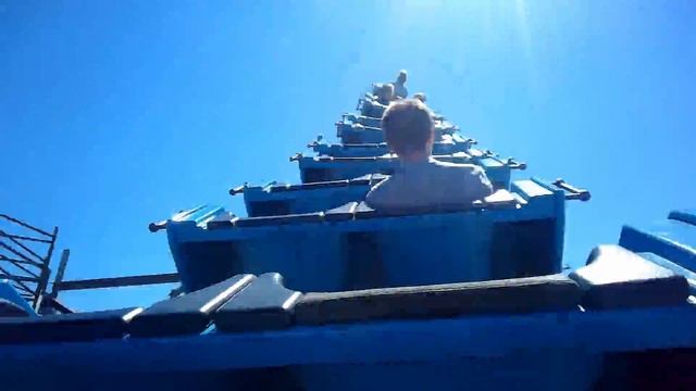 Storm Runner First Ride POV HD at Kentucky Kingdom смотреть онлайн