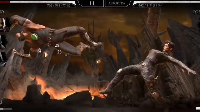 играю в MORTAL KOMBAT mobil смотреть онлайн