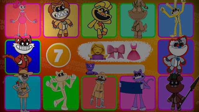 Guess The Monster BY EMOJI | Zoonomaly Poppy Playtime 4 Zookeeper, Catnap angel, Huggy Wuggy смотреть онлайн