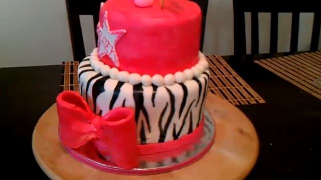 Zebra print birthday cake смотреть онлайн