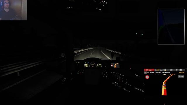 Euro Truck Simulator 2 перевозка грузов из Дании смотреть онлайн