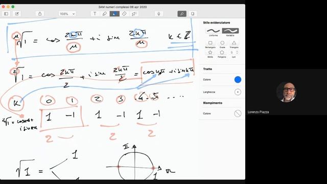 3AM radice n esima numero complesso 2020 04 06 смотреть онлайн