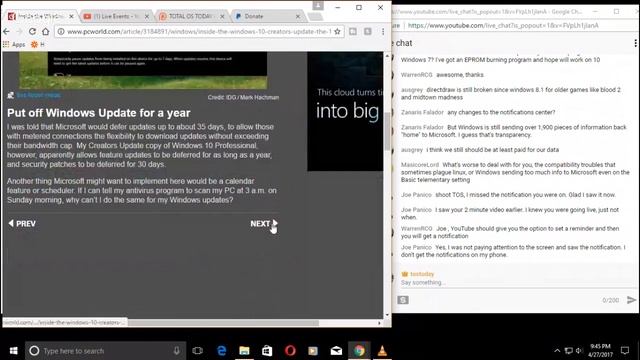 LIVE! Windows 10 Update Results. смотреть онлайн