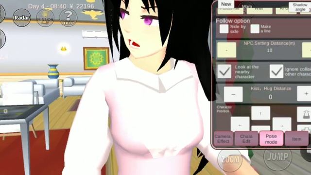 The Mom who loved the baby accidental Skin short story Sakura school simulator