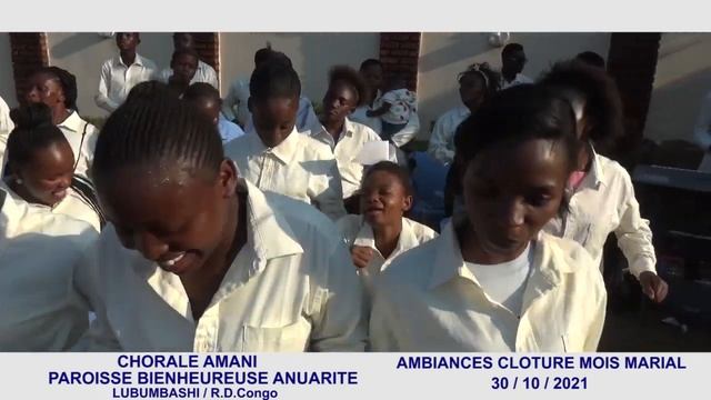 MAMA MARIA NI MAMA.Chorale Amani,Paroisse Bienheureuse Anuarite,Lubumbashi-R.D.Congo. 30/10/2020 смотреть онлайн