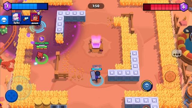 BRAWL STARS | MORE VICTORIES WITH NITA & BEAR IN THE GEM GRAB GAME MODE! NEW HERO SOON! смотреть онлайн