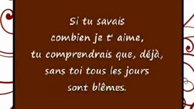 Si Tu Savais смотреть онлайн