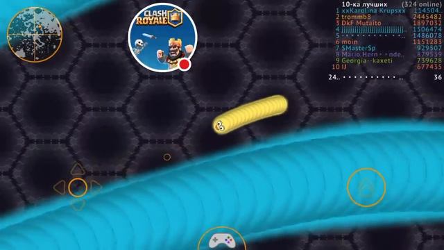 Стрим игры "wormate.io". смотреть онлайн