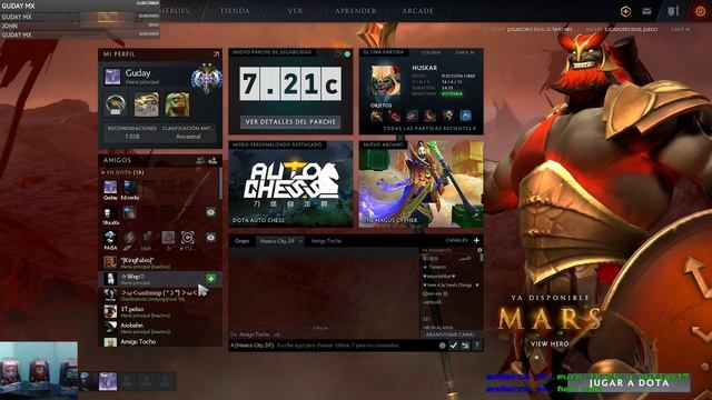 "DOTA 2" Un nuevo Heroe que jodera MUCHOOO!! #Mars#esbueno?#bajaremasmmr? смотреть онлайн