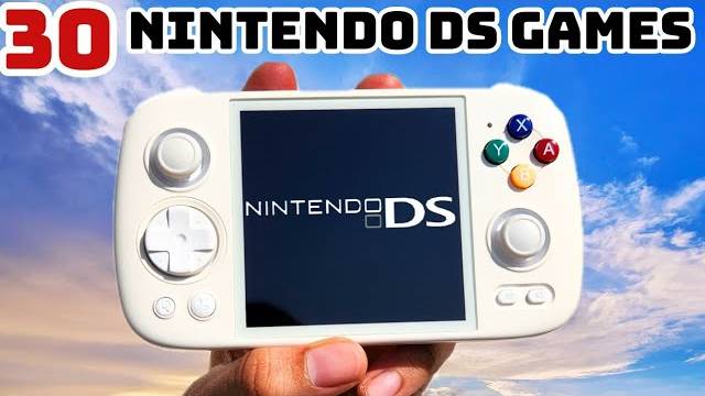 30 игр с NDS на ANBERNIC RG CUBE смотреть онлайн