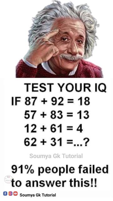 Can you Solve this iq test quiz ❓ Soumya gk tutorial ? смотреть онлайн