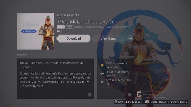MK1- New 4K Cinematic Pack Now Available!!! Quick Overview of new Ermac Update I Speak on! смотреть онлайн