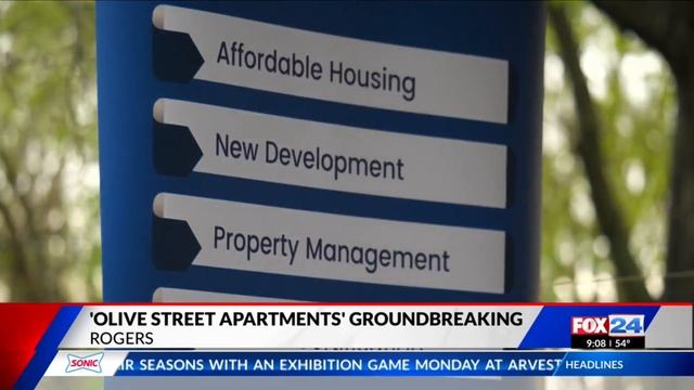 Olive Street Apartments groundbreaking in Rogers смотреть онлайн