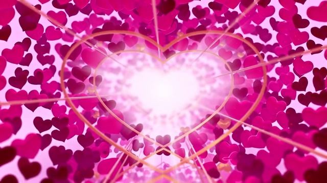 Kindly Pink💕Neon Light Hearts Flying | Wallpaper Heart | Animated Background Loop 8 Hours - LOVLET смотреть онлайн