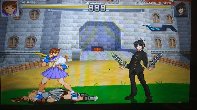 M.U.G.E.N: Master Sakura VS Kumagawa Misogi смотреть онлайн