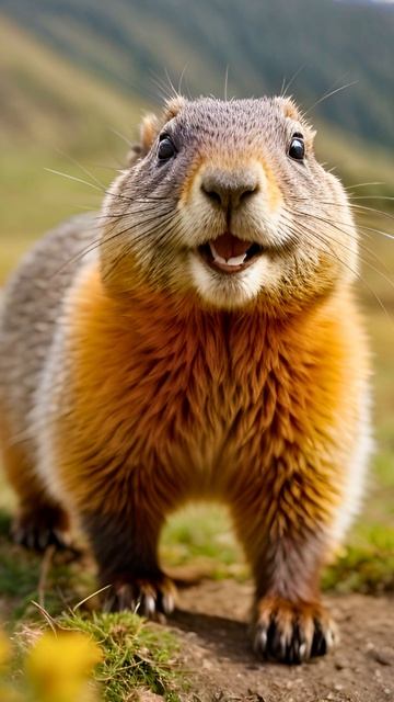 Unveiling the Fascinating World of Yellow Bellied Marmots in Their Natural Habitat смотреть онлайн